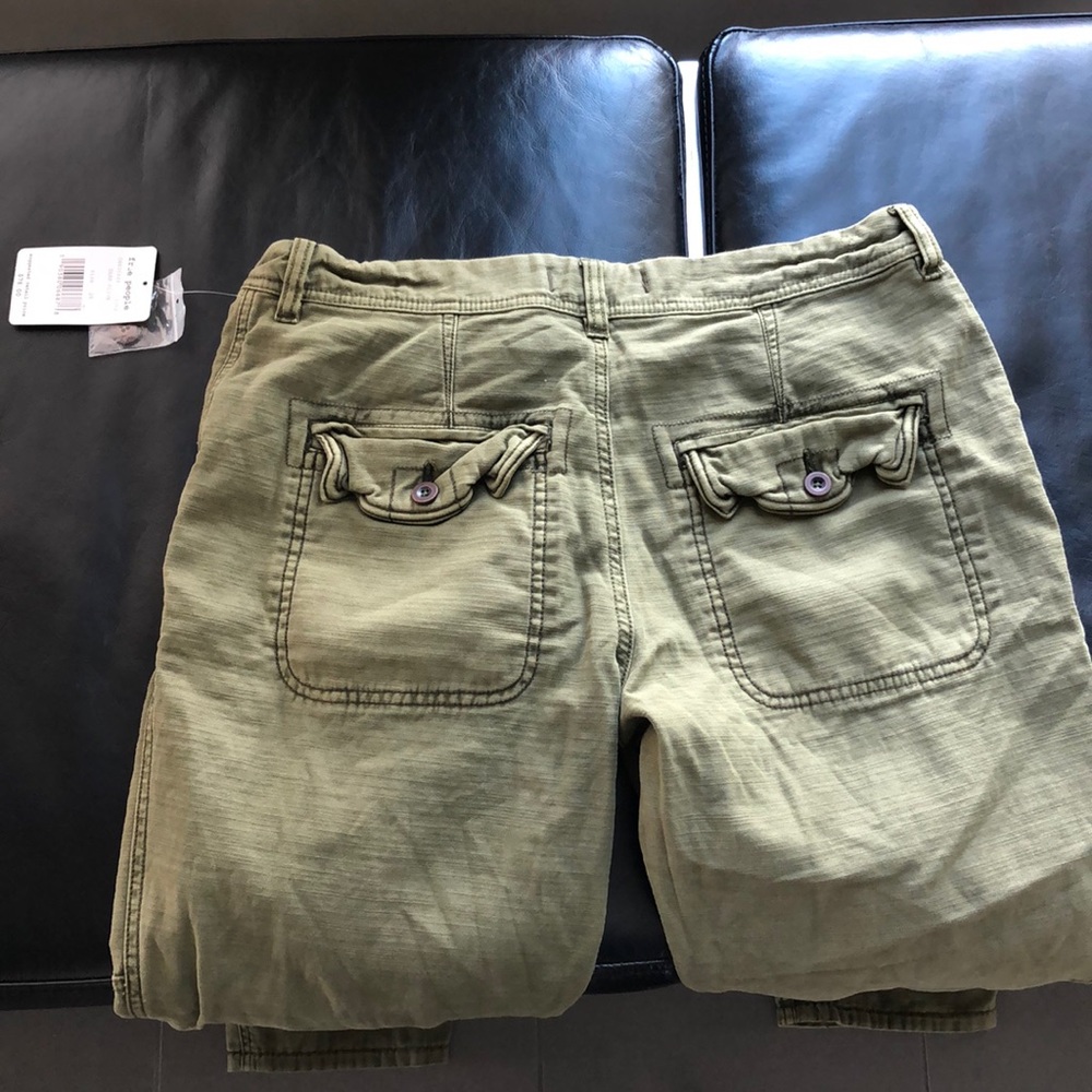 Free people olive green pant
